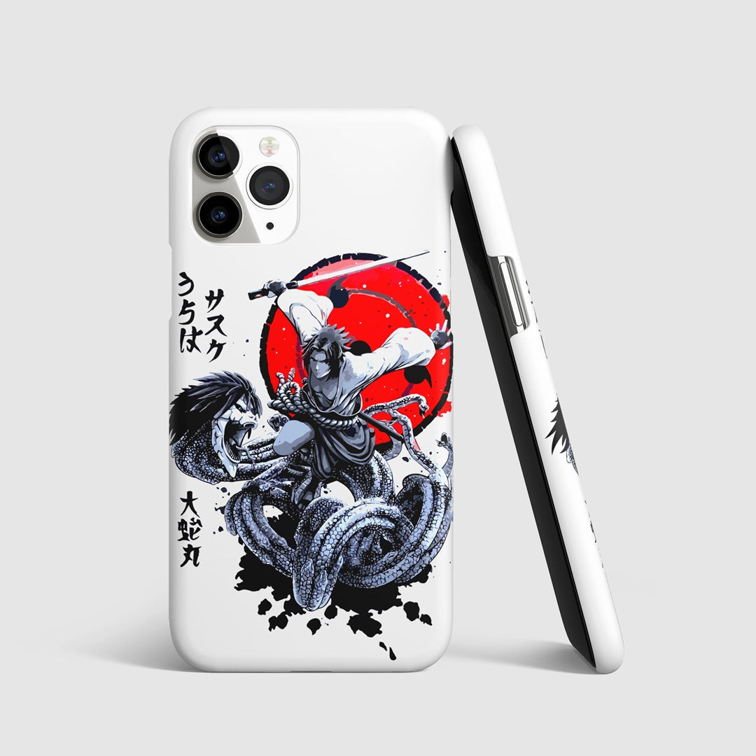 Sasuke and orochimaru ink art phone cover