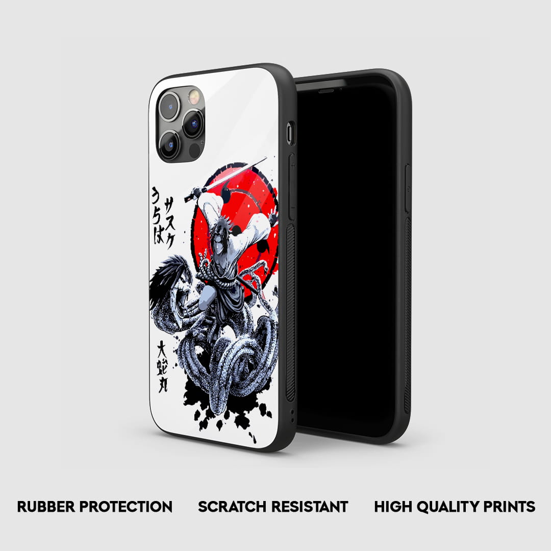 Sasuke orochimaru anime ink style phone cover design