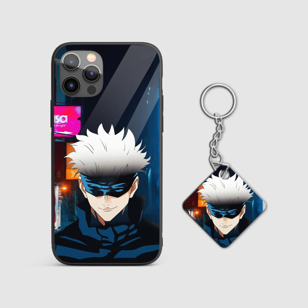 Satoru Gojo Graphic Silicone Armored Case - Jujutsu's Finest