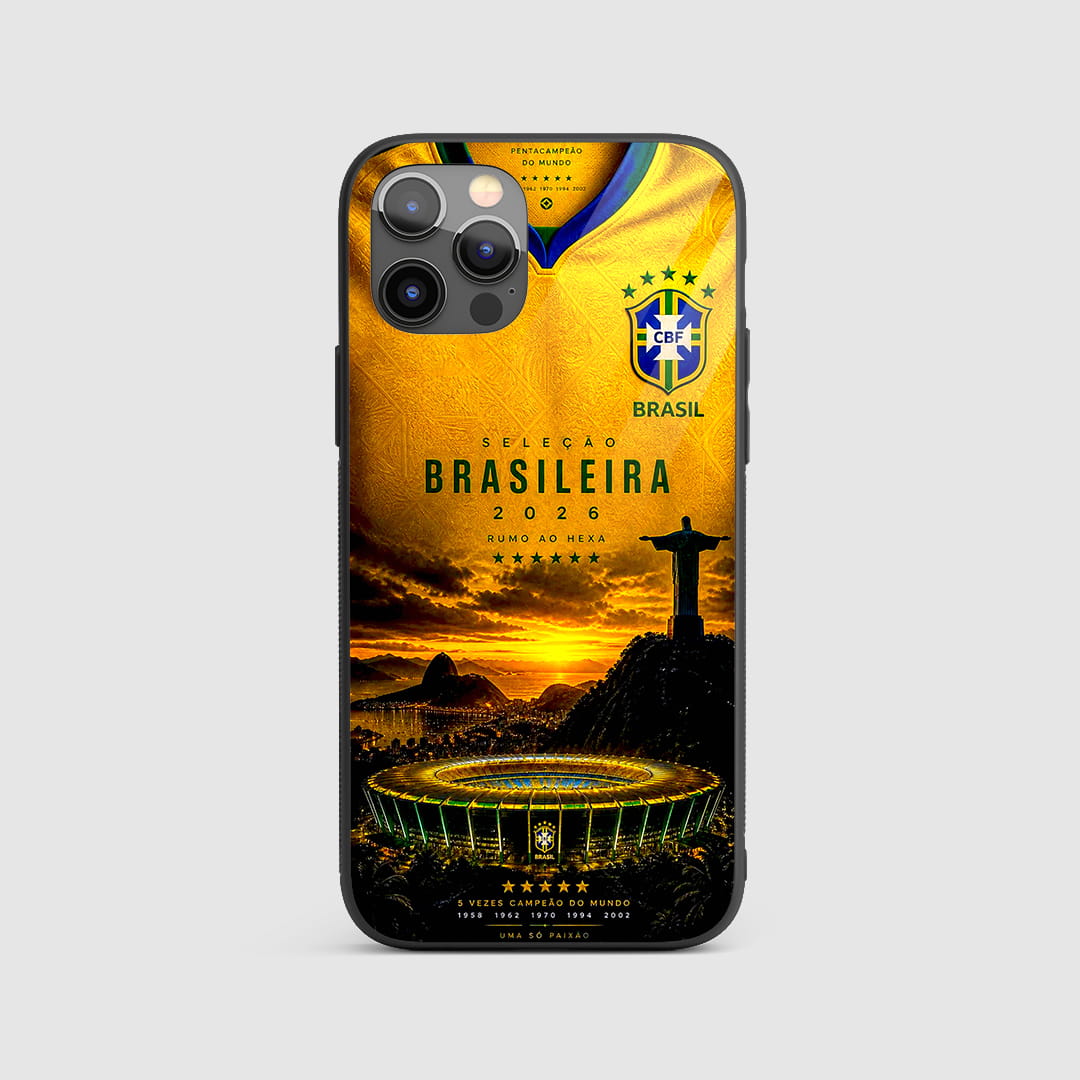 selecao brasileira 2026 silicone armored phone case