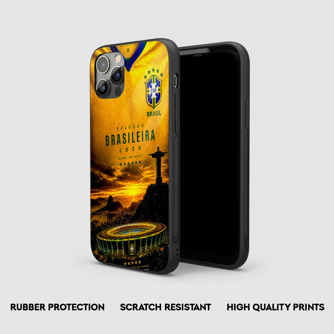 brazil national team 2026 silicone phone case