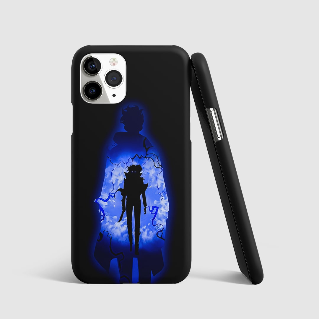 Shadow Monarch Phone Cover featuring Sung Jinwoo’s final form.