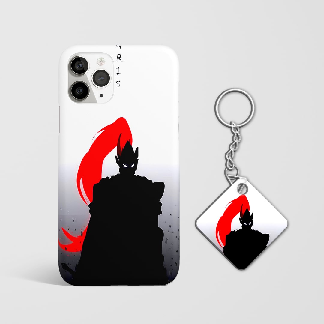 Minimalist Solo Leveling phone case design with Keychain