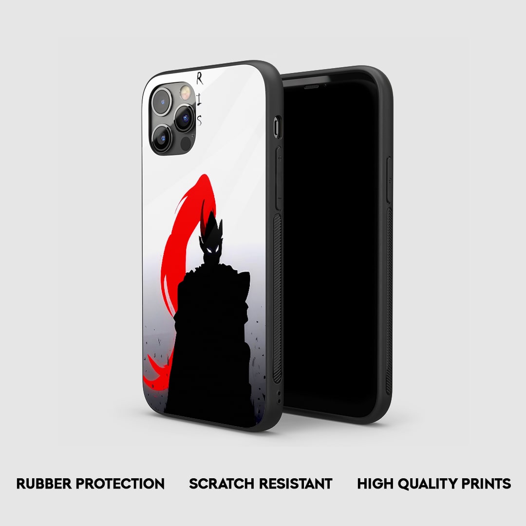 Minimalist Solo Leveling armored mobile cover