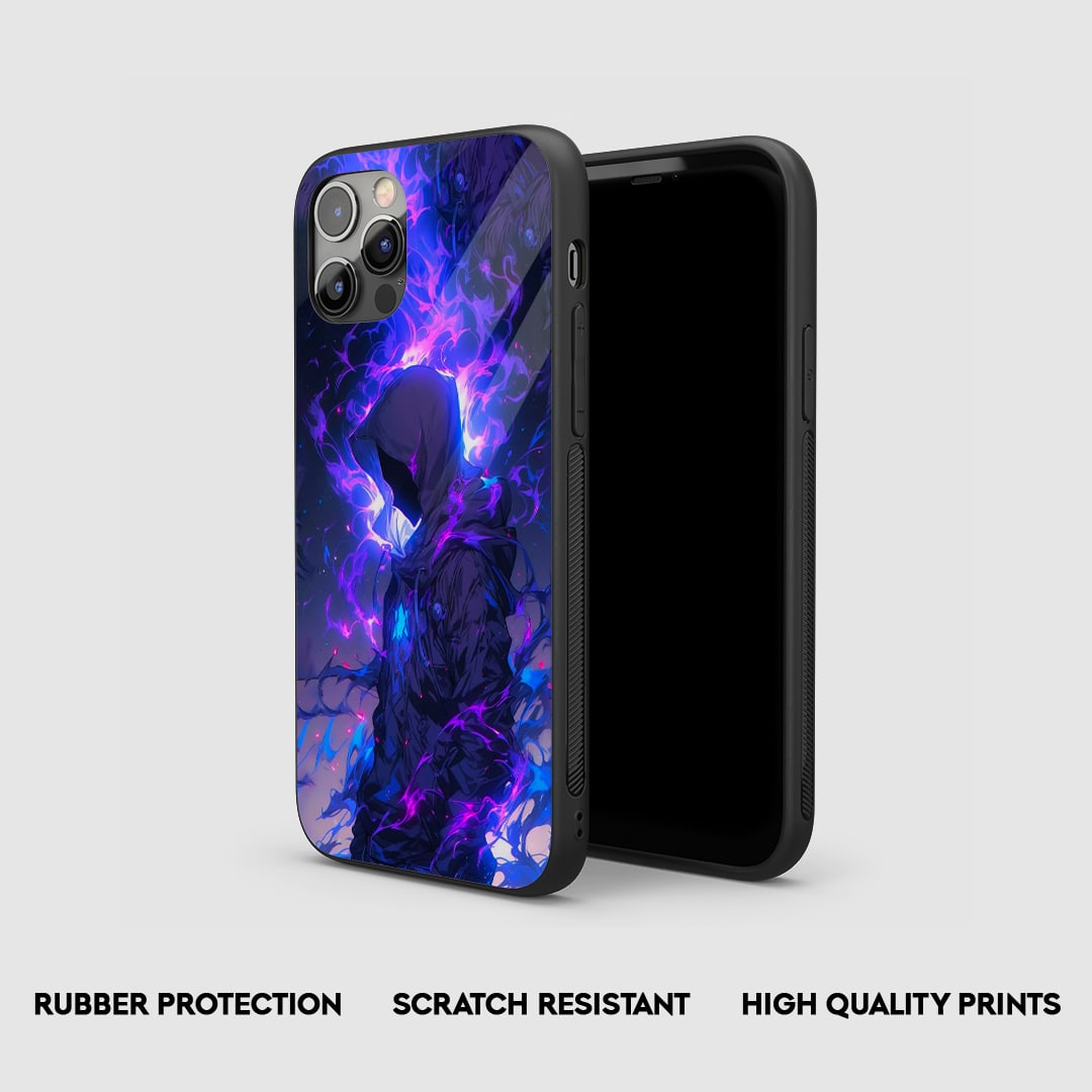 Solo Leveling dark aura armored mobile cover