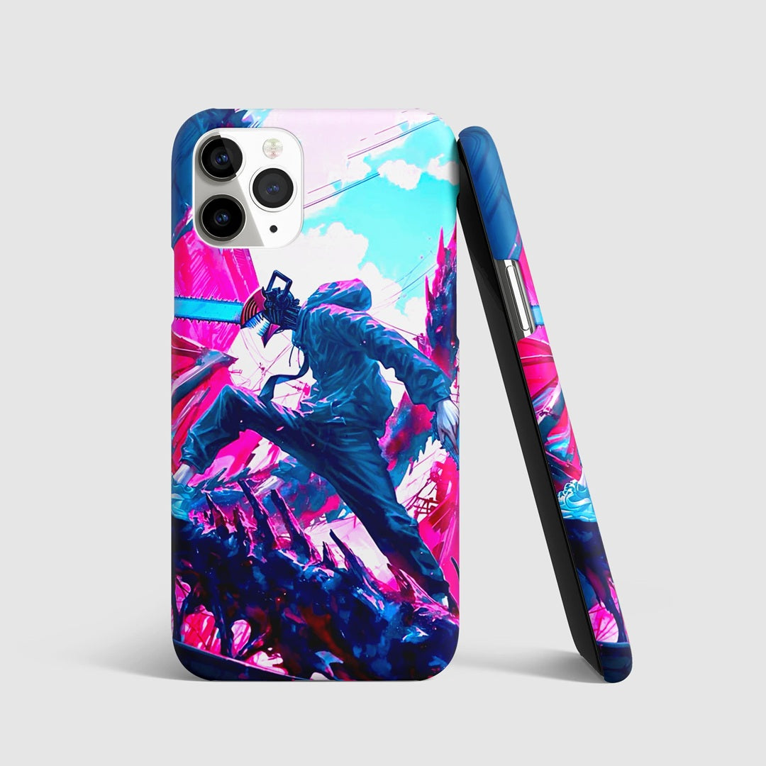 Skyline Slayer Phone Cover front artwork design