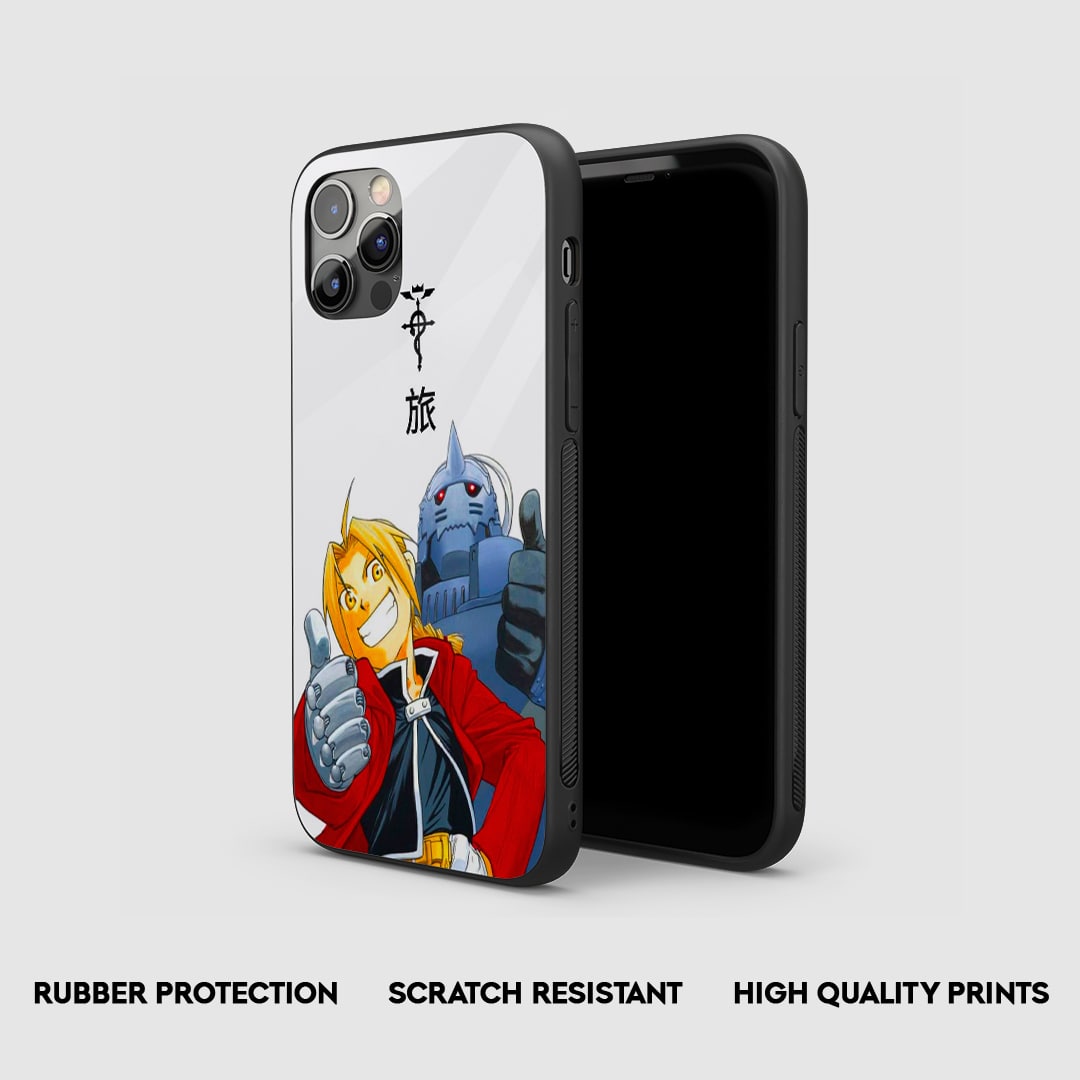 Fullmetal Alchemist Brotherhood cheerful artwork cover