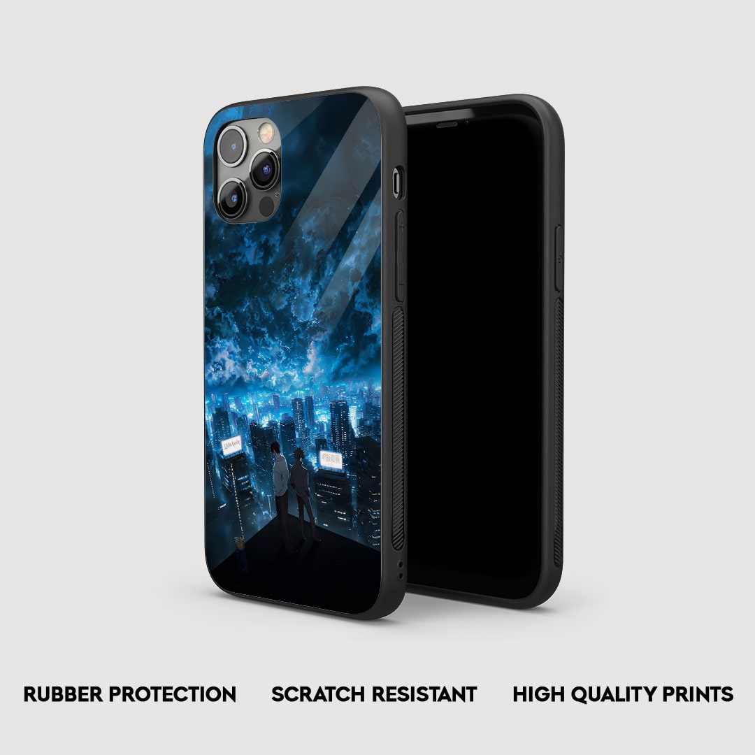 Side view of City Silicone Armored Case with snug fit and clean edges.