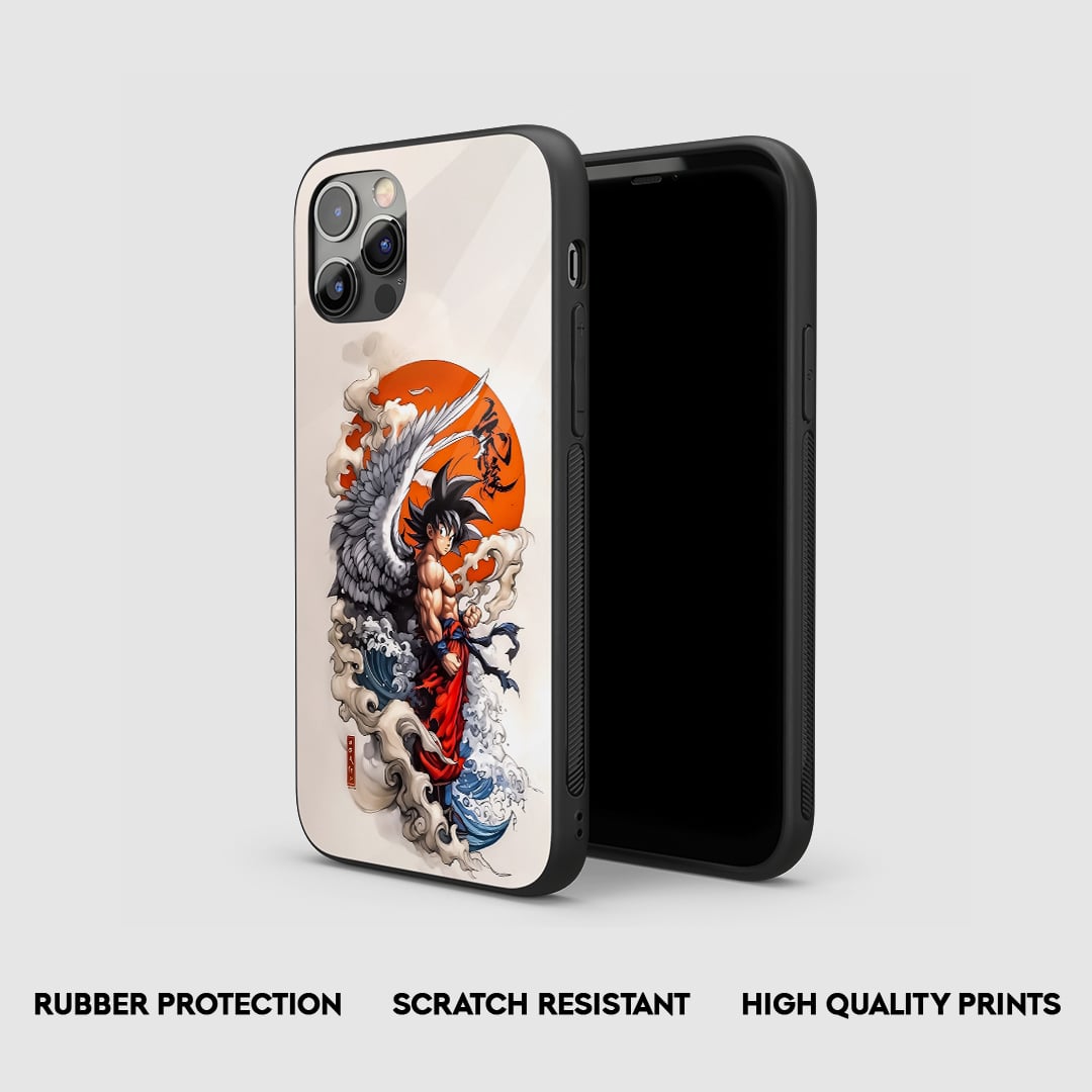Side view of Angel Form Silicone Case with snug fit and precise cutouts.