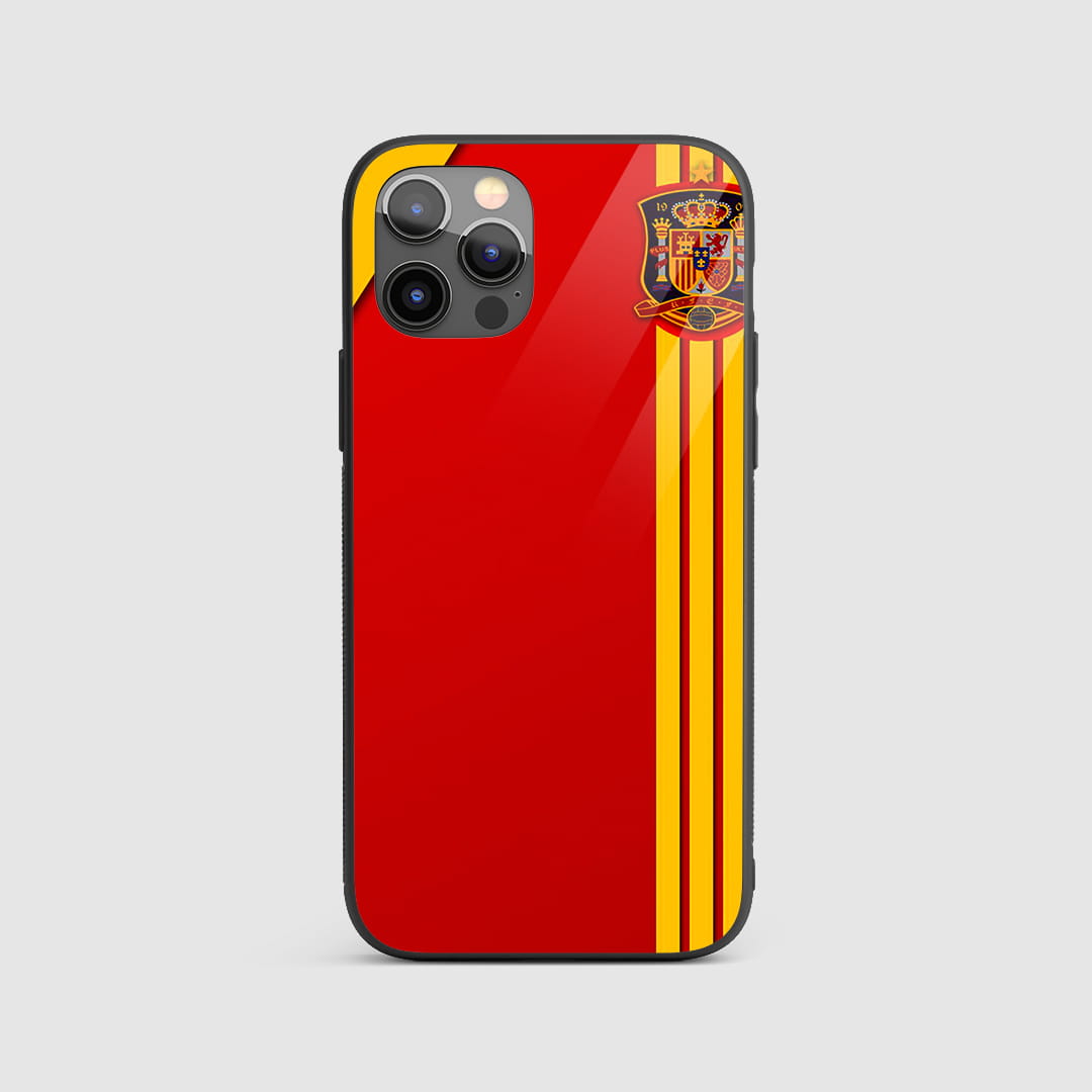 Spain Logo silicone armored phone case