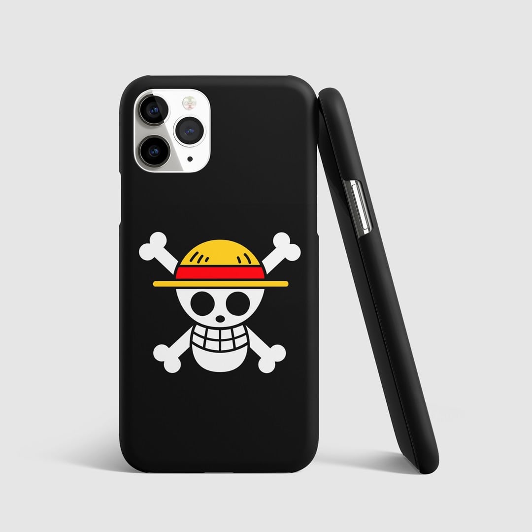 Straw Hat Symbol Phone Cover featuring the iconic Straw Hat Pirates emblem.