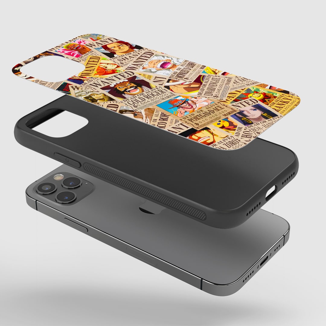 Strawhat Pirates Wanted Poster Printed Silicone Case