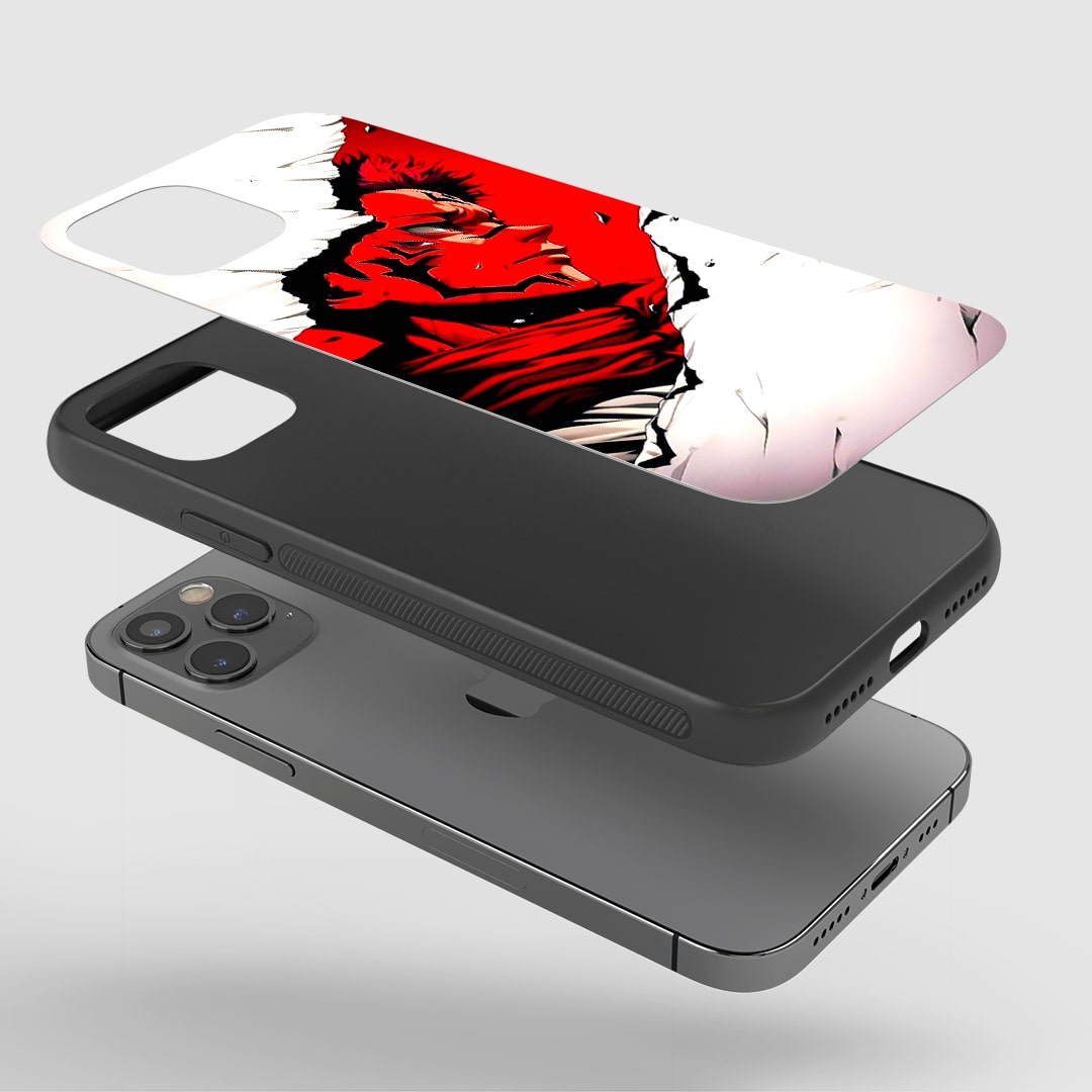 Sukuna action slash anime phone cover