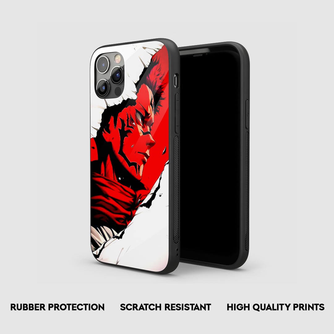 Jujutsu Kaisen Sukuna slash artwork phone case