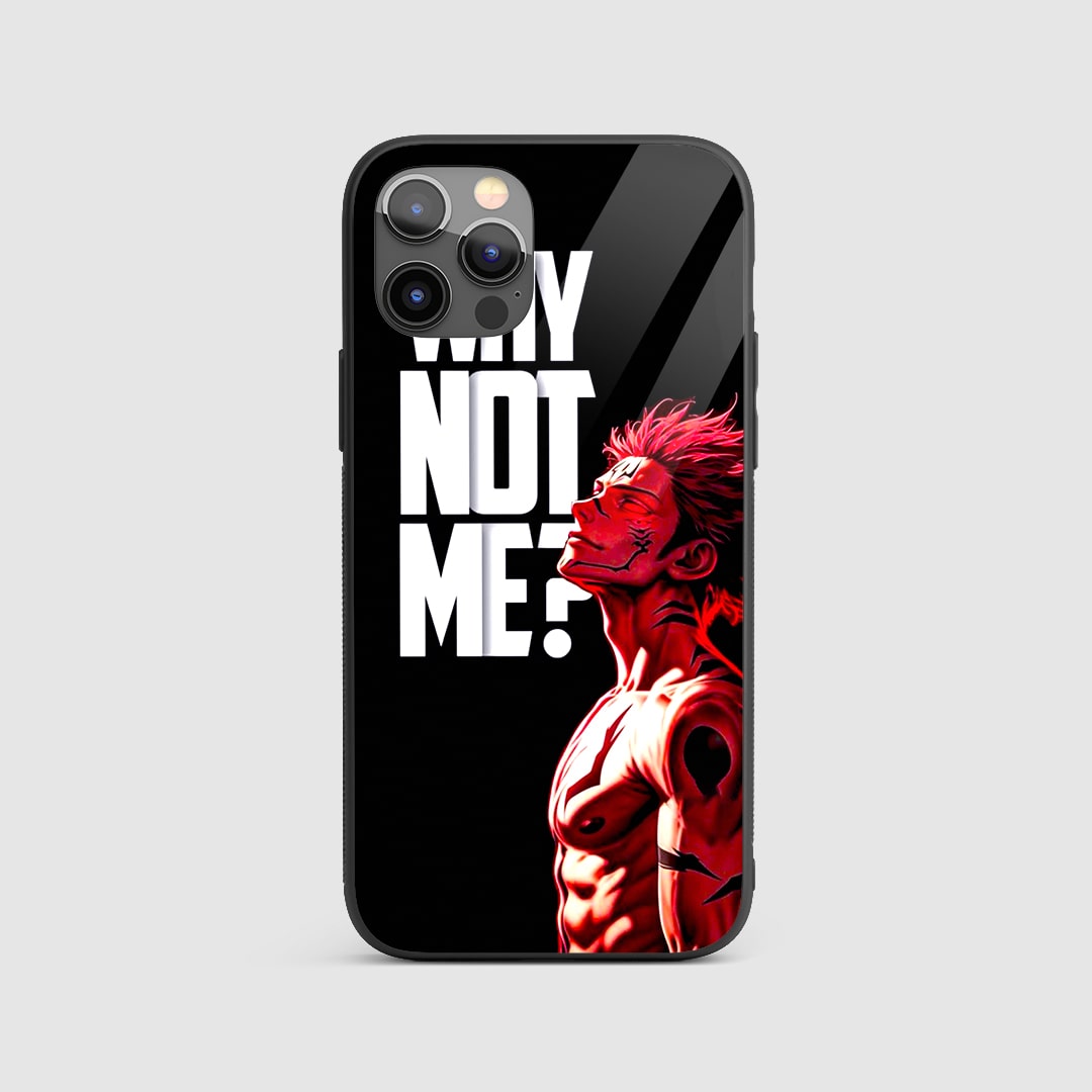 Sukuna Typography Silicone Armored Phone Case