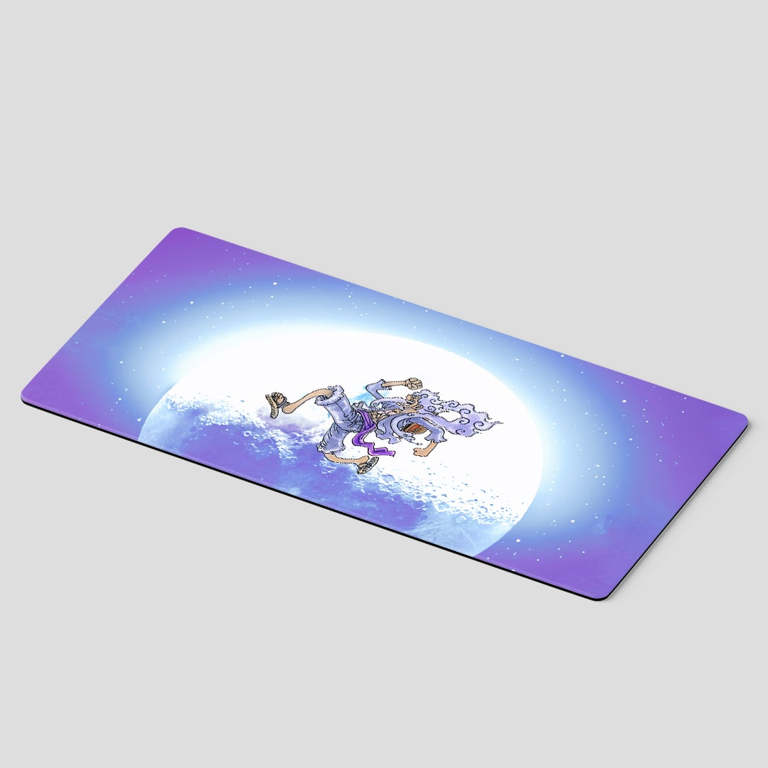 One Piece Sun God Nika desk mat for anime fans