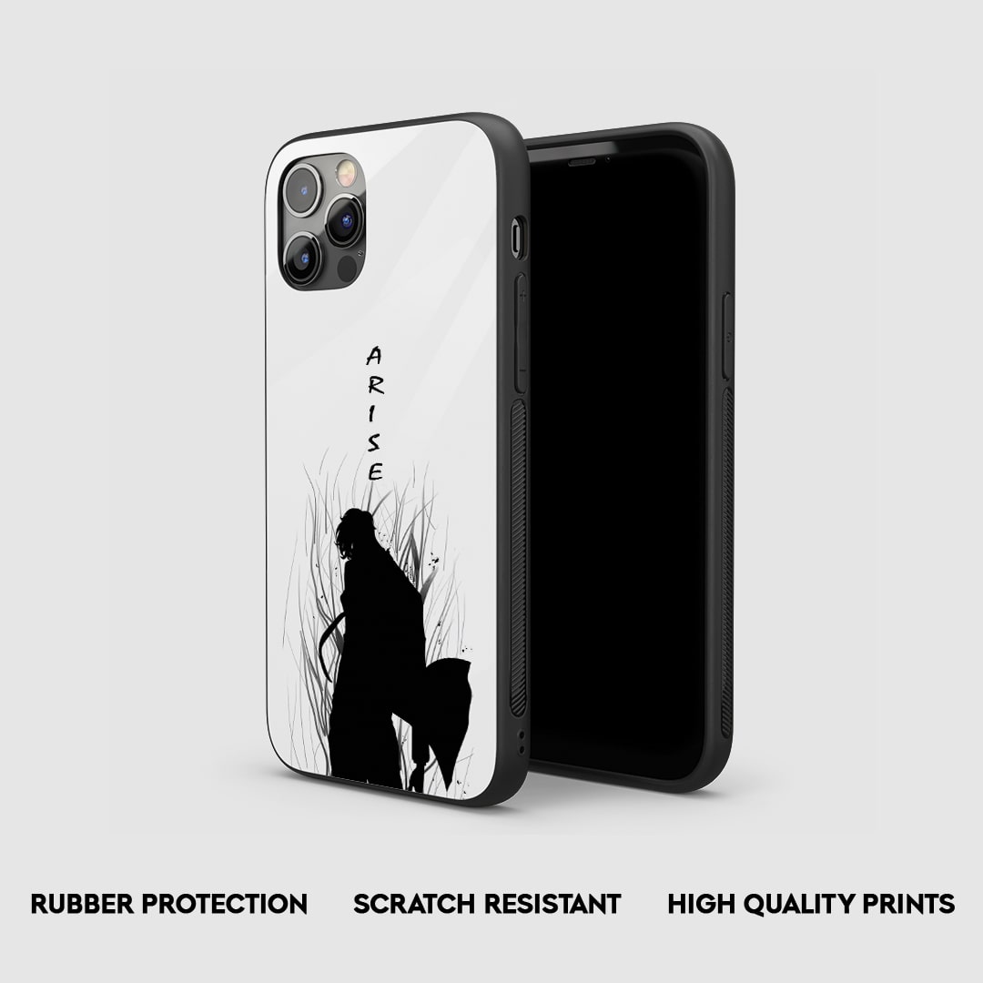 Side view of Arise Silicone Case with snug fit and durable edges.