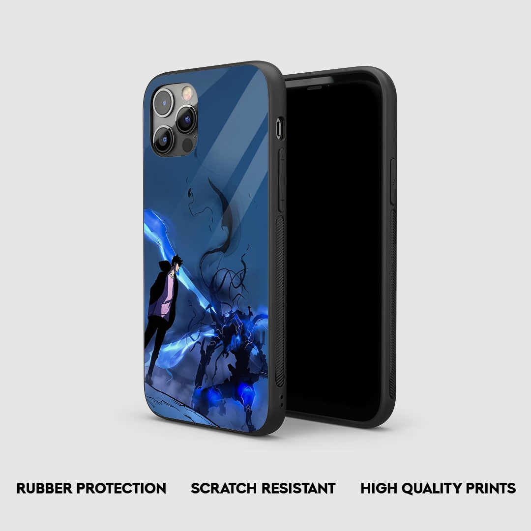 Side view of Beru Silicone Case with snug fit and cutouts.