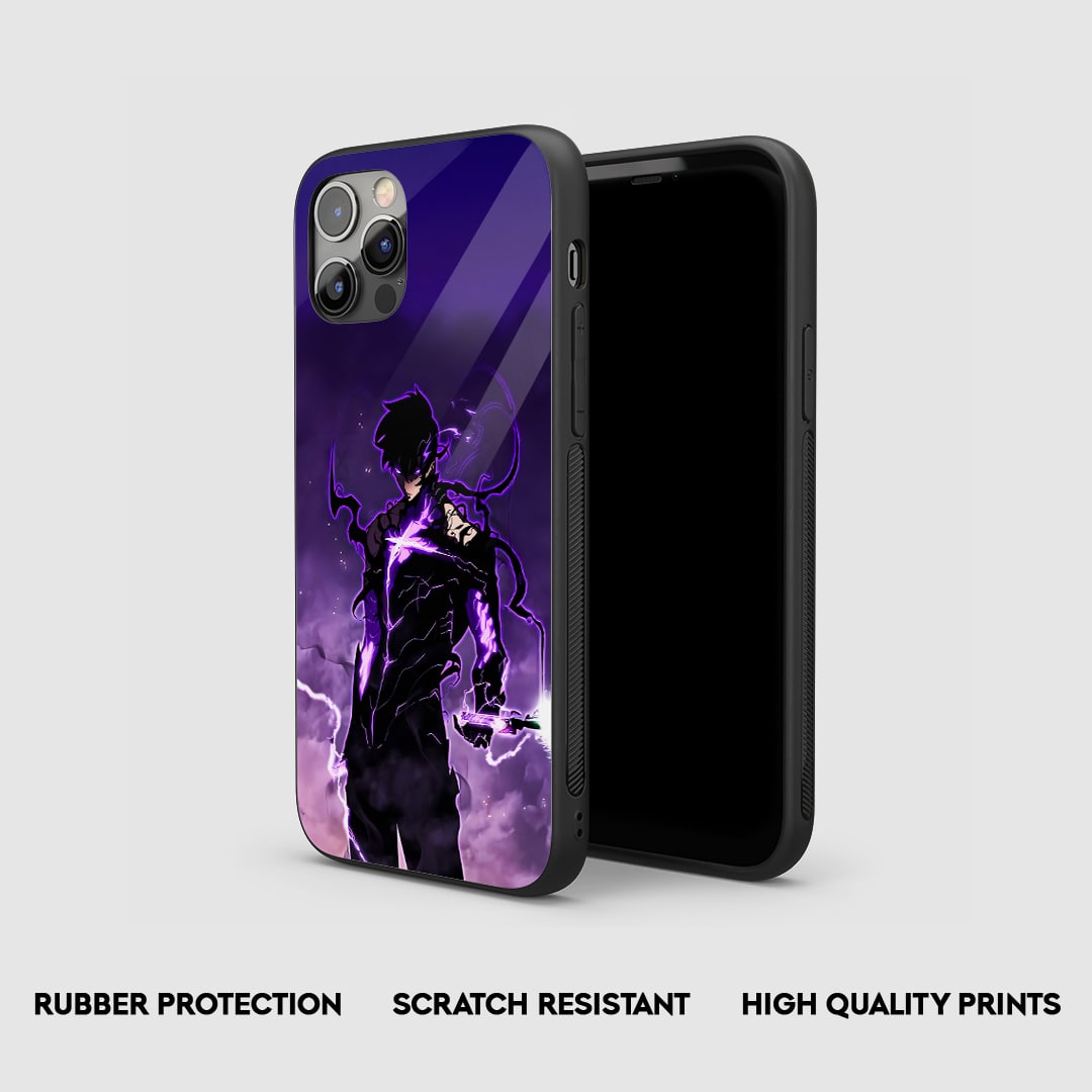 Side view of Dagger Silicone Case with snug fit and clean edges.