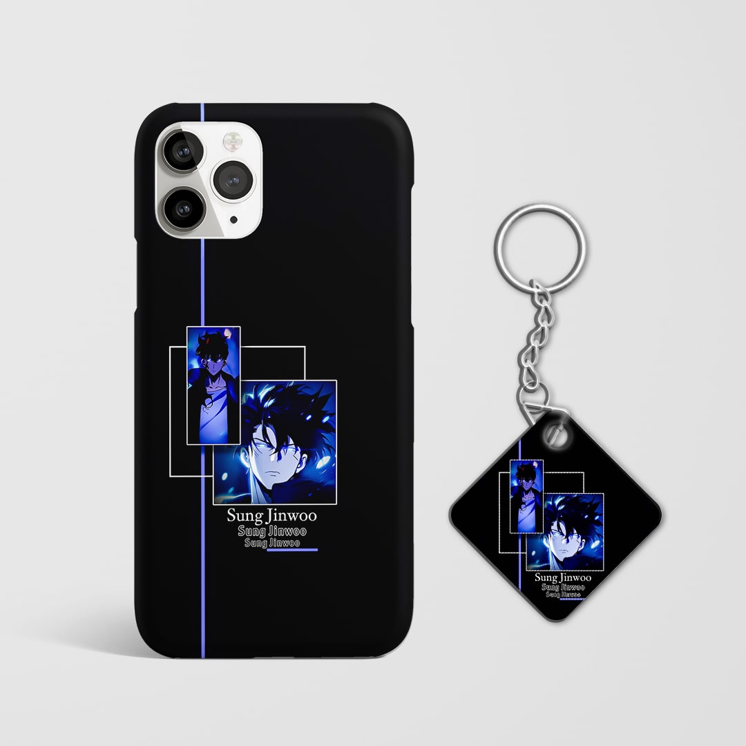 Back view featuring Solo Leveling character name design with Keychain.