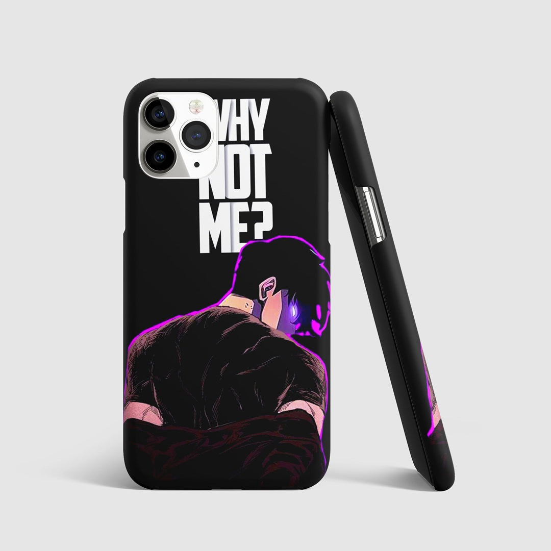 Sung Jinwoo quote anime phone cover