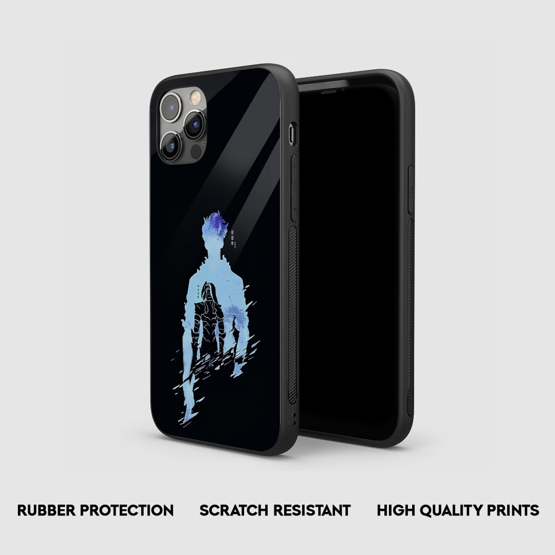Side view of Silhouette Silicone Case with snug fit and sleek profile.