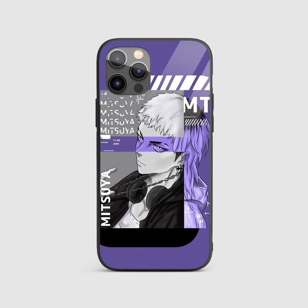 Takashi Mitsuya portrait silicone armored phone case