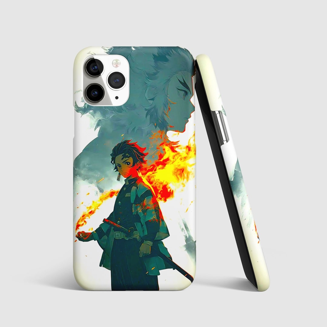 Tanjiro Fire Breathing Anime Phone Cover