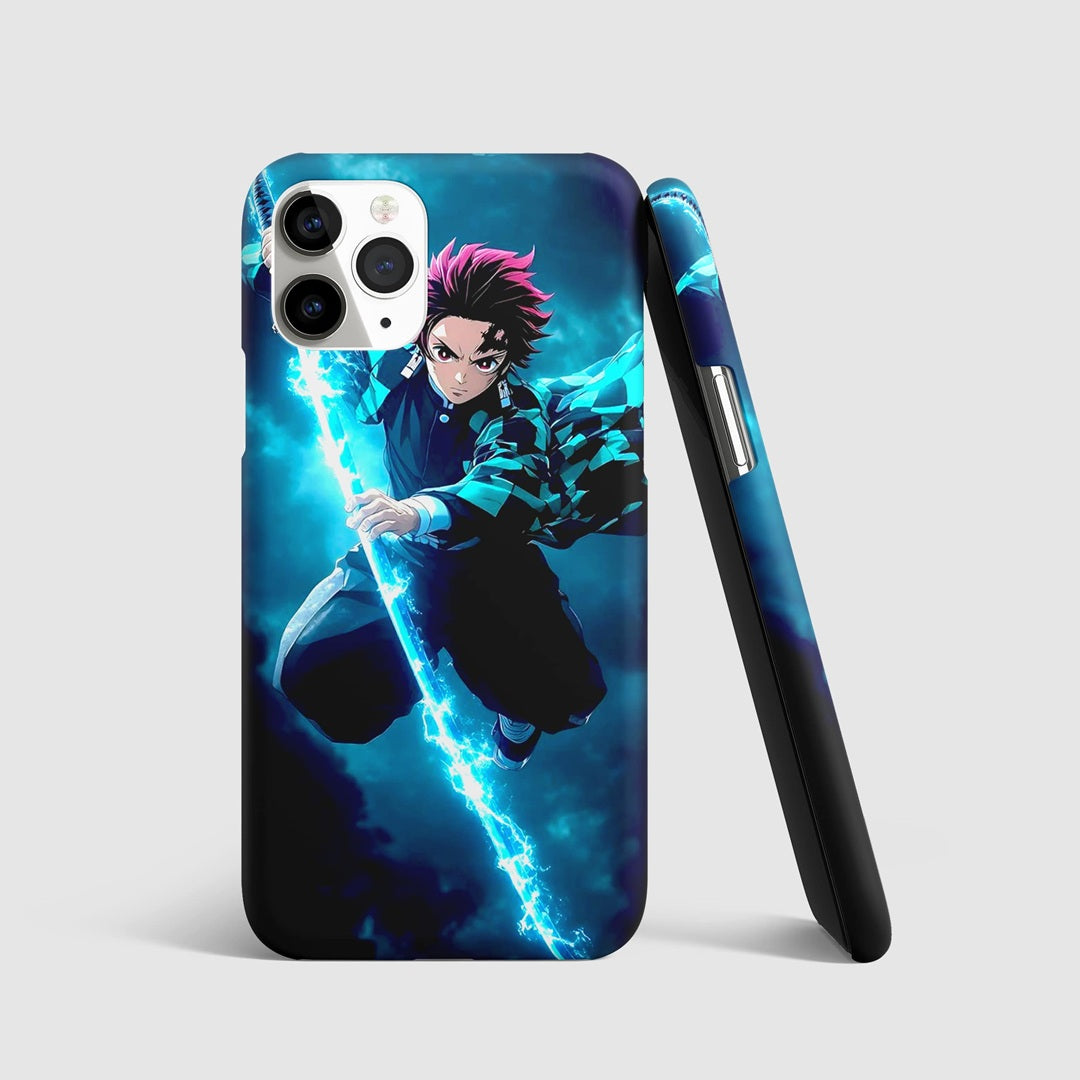 Tanjiro Lightning Breath Phone Cover Demon Slayer