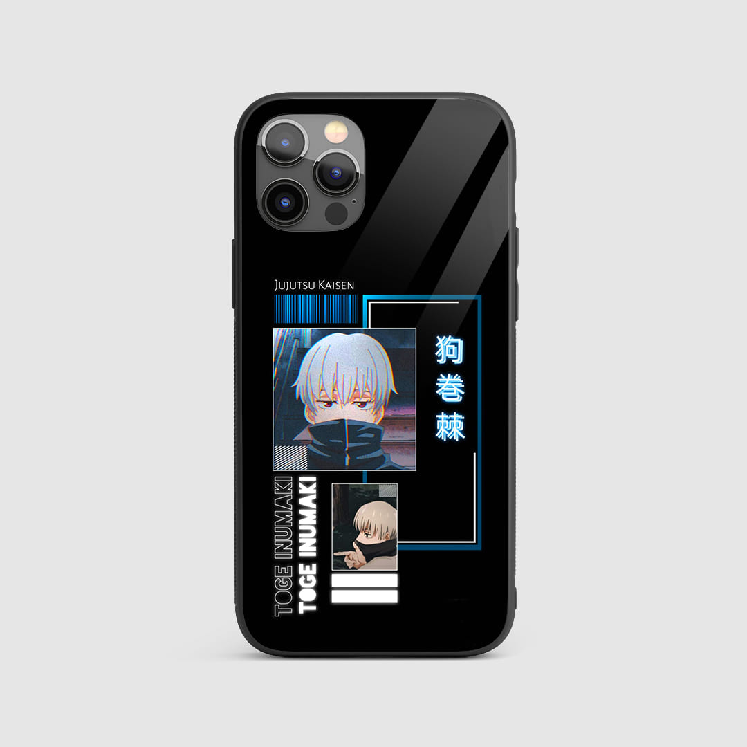 Toge Silicone Armored Phone Case featuring minimalist design and cursed speech symbols.