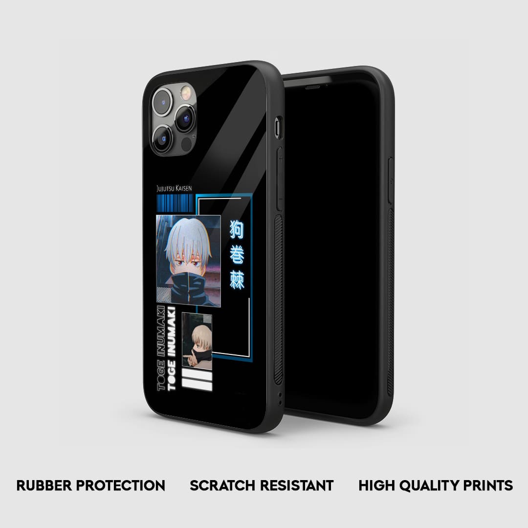 Side view of the Toge Silicone Armored Phone Case, highlighting its robust, protective silicone.