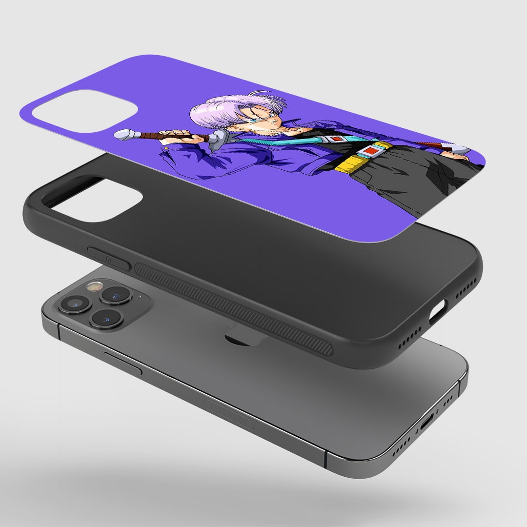 Trunks Phone Case installed on a smartphone, ensuring easy access to all ports and controls.