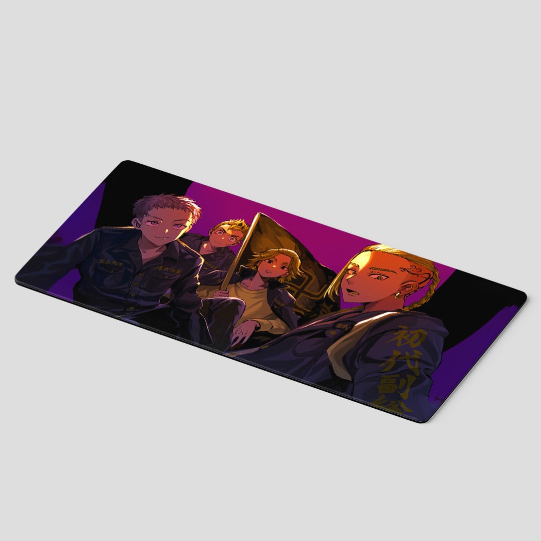 Tokyo Revengers Valhalla Gang desk mat artwork