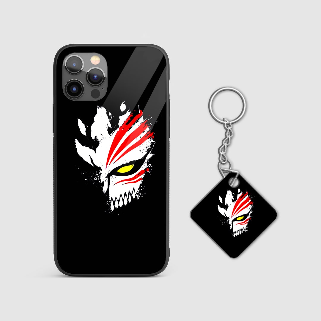 Shockproof Ichigo Dark Form silicone cover with Keychain