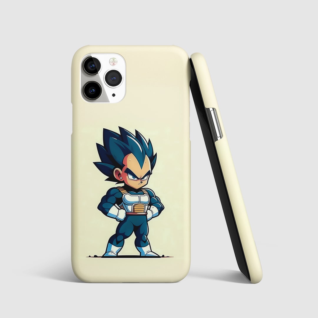 Vegeta Ghibli Phone Cover front view with soft Ghibli-style artwork.
