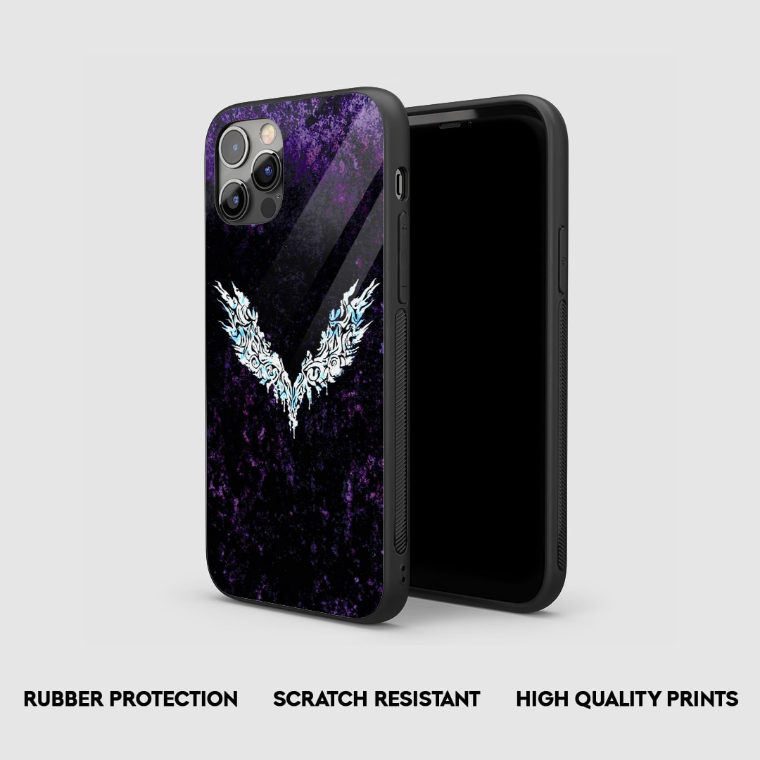 Side angle view of Vergil Icy Mirror anime case