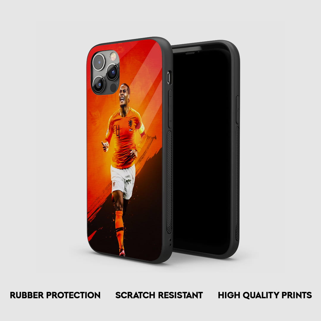 Virgil van Dijk football silicone phone case