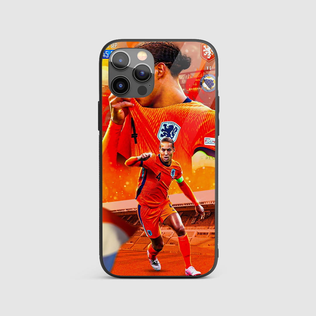 Virgil van Dijk silicone armored phone case