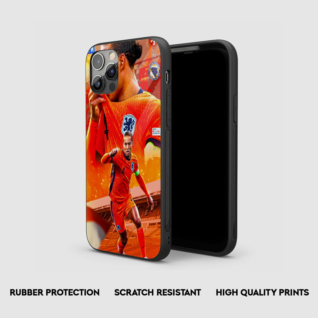 Virgil van Dijk football silicone phone case