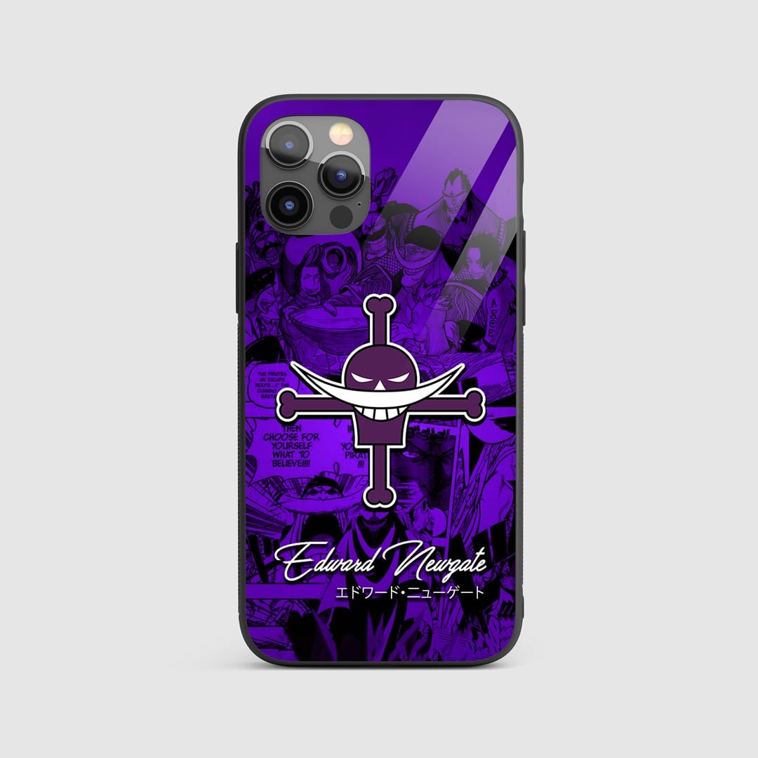 Whitebeard Design Silicone Armored Phone Case featuring the fearsome Whitebeard emblem.