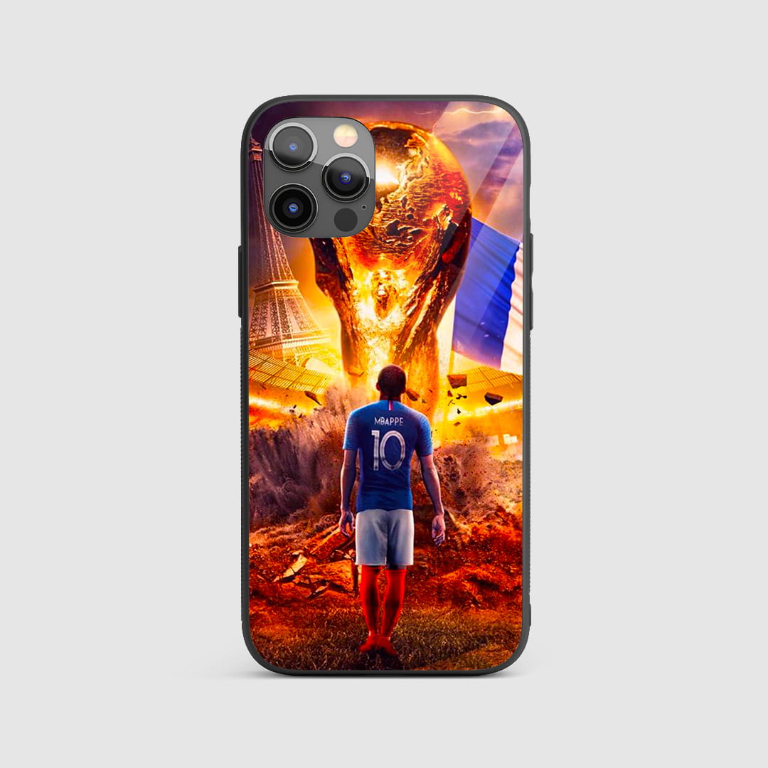 World Cup Trophy Paris silicone armored phone case