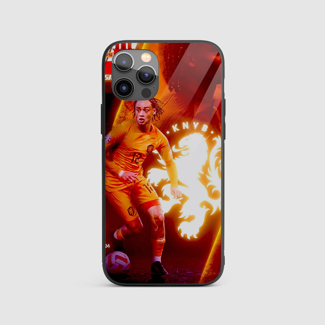 Xavi Simons silicone armored phone case