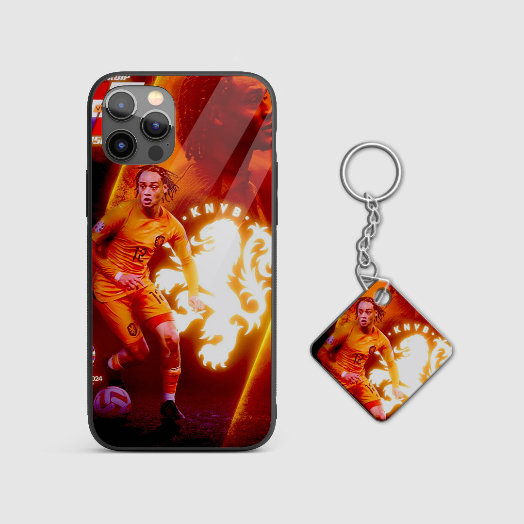 Shockproof Xavi Simons phone case with Keychain