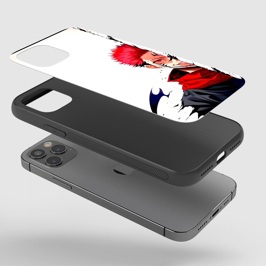 Shockproof Yuji Energy Smile silicone case with Keychain