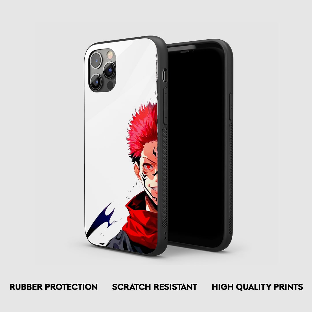 Jujutsu Kaisen Yuji smiling anime phone case