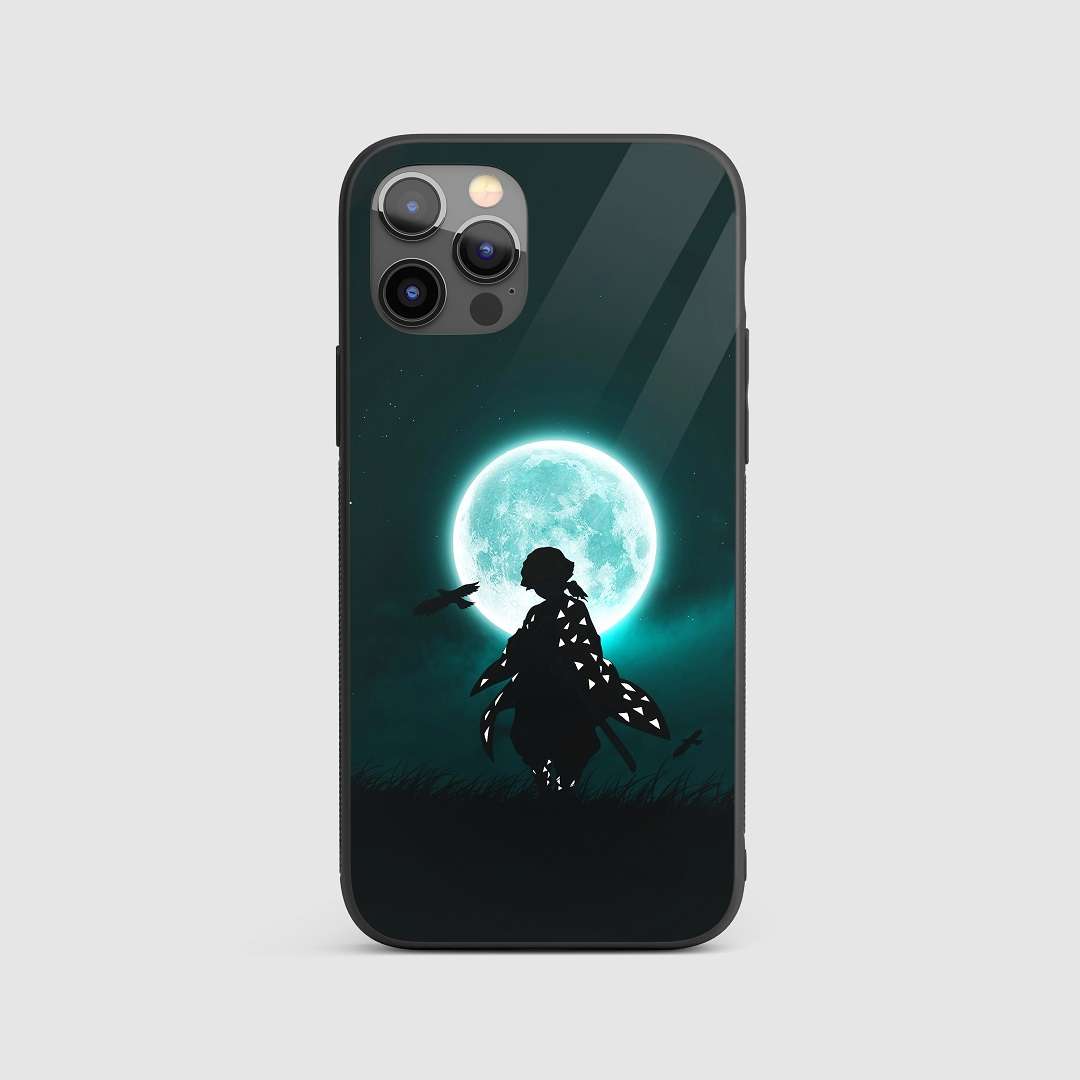 Zenitsu Blue Moon Silicone Armored Phone Case