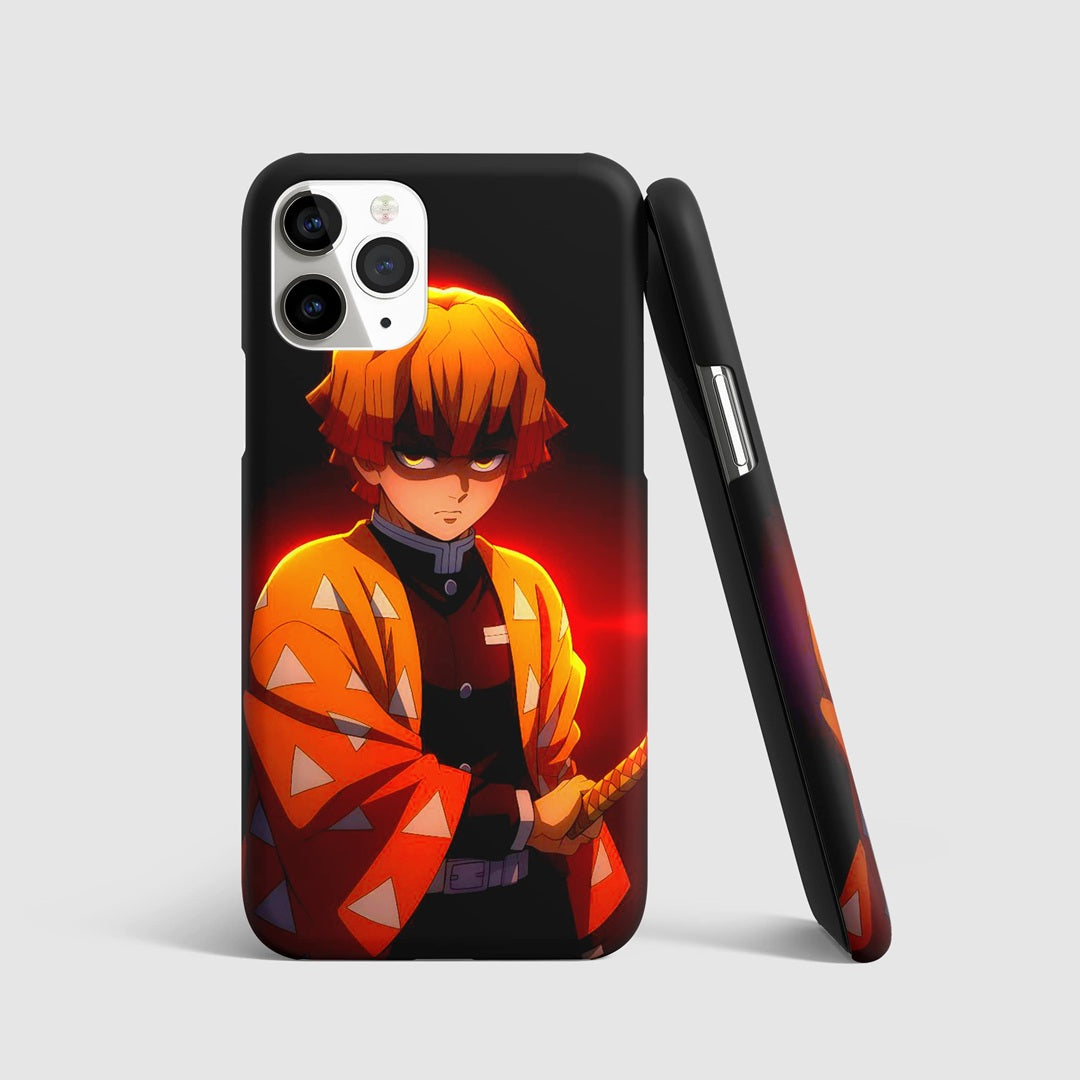 Zenitsu Glowing Phone Cover Demon Slayer