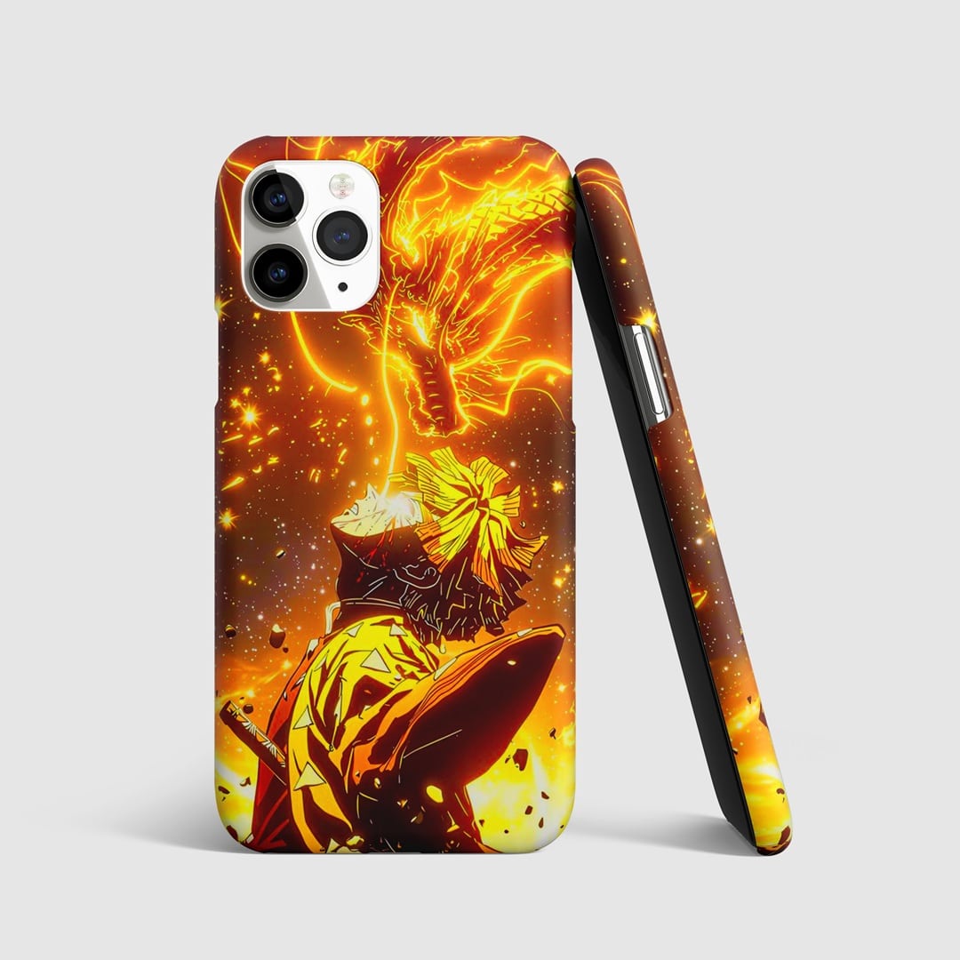 Zenitsu Lightning Power Anime Phone Cover
