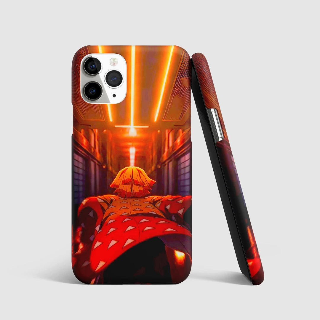 Zenitsu Running Phone Cover front artwork design