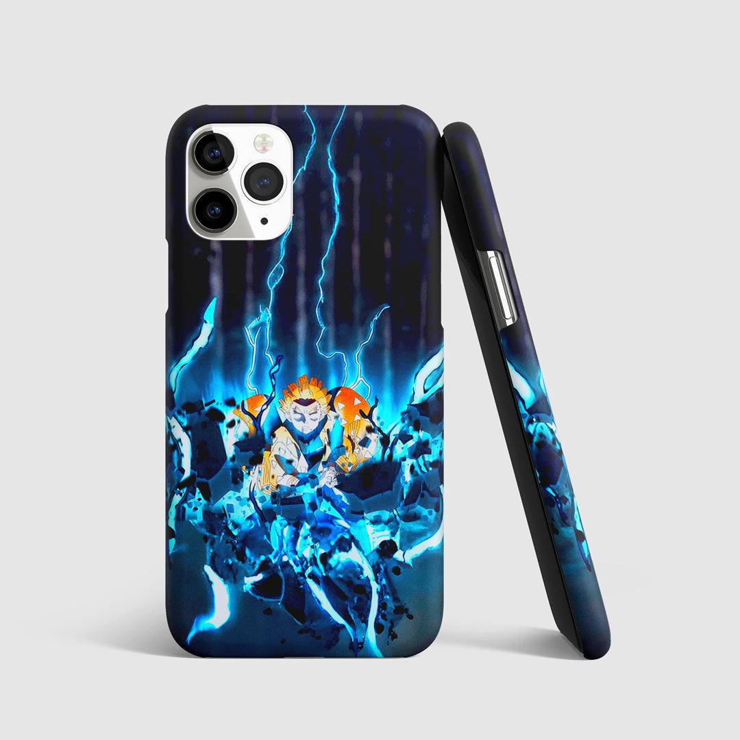 Zenitsu Thunder Breathing Phone Cover front artwork design
